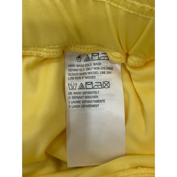 Isaac Mizrahi Live! Floral Lace Wide Leg Pants Yellow Sz XL Petite Bohemian - Picture 8 of 11